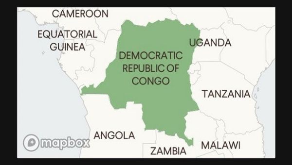 Map of Congo. Jun. 29, 2023.