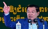 Samdech Techo Hun Sen, the Prime Minister of Cambodia. Jun. 30, 2023.
