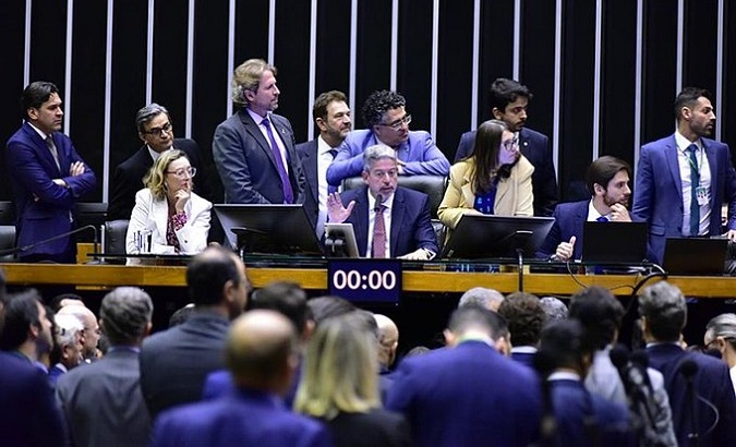 Plenary session at the Brazilian Lower House, July 6, 2023.