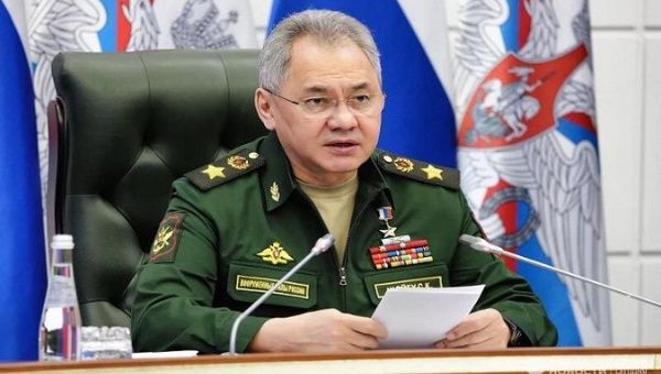 Russian Defense Minister Sergey Shoigu. Jul. 11, 2023. 