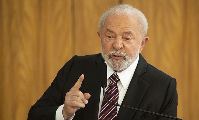 Brazilian President Luiz Inácio Lula da Silva. Jul. 21, 2023.
