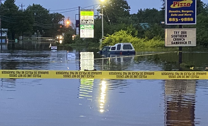 Floods in Nova Scotia, Canada, July 22, 2023.