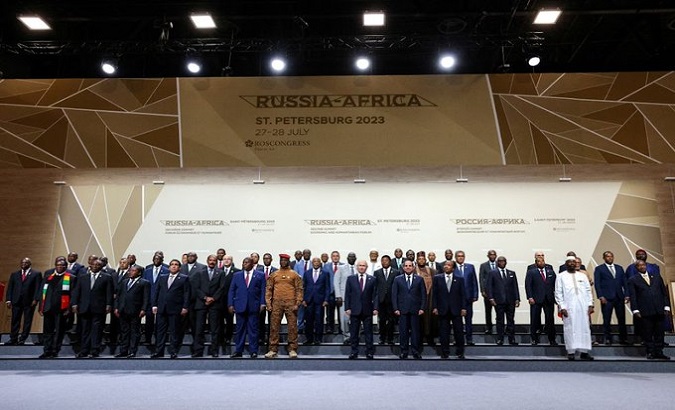 Representatives of the nations participating in the Russia-Africa Summit. Jul. 28, 2023.