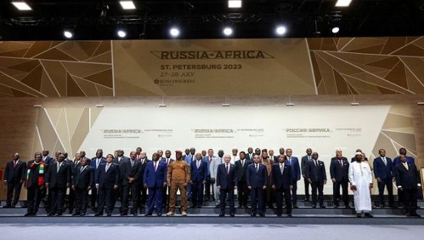 Representatives of the nations participating in the Russia-Africa Summit. Jul. 28, 2023. 