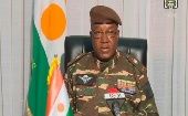 General Abdourahamane Tchiani, proclaimed head of the National Council for the Safeguarding of the Homeland. Jul. 28, 2023. 
