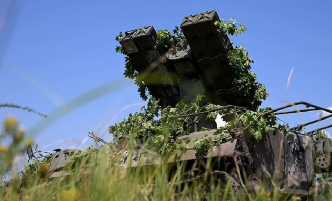 Russian anti-aircraft defense system.