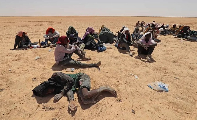 The crisis began at the beginning of July, when at least 1,200 migrants and asylum seekers of sub-Saharan origin were detained in mass raids in the city of Sfax. Aug. 10, 2023.