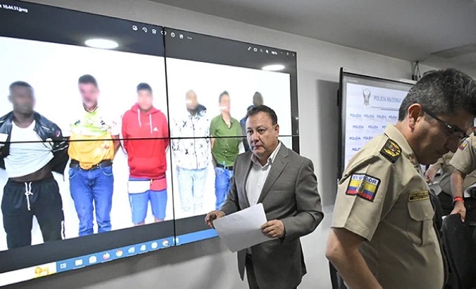 Ecuadorian President Guillermo Lasso attributed the crime to organized crime. Aug. 10, 2023.