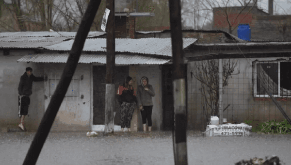 Floods in La Plata, Argentina, Aug. 17, 2023.