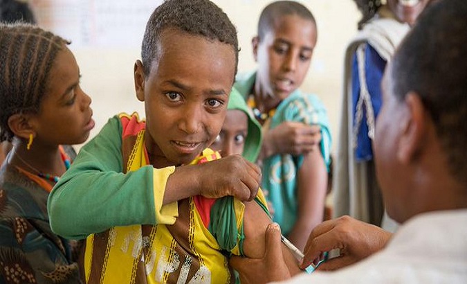 Cholera vaccination campaign in Ethiopia. Aug. 24, 2023.