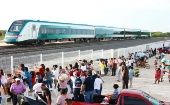 El Tren Maya, proyecto impulsado por López Obrador, generó ya más de 6.500 empleos directos.