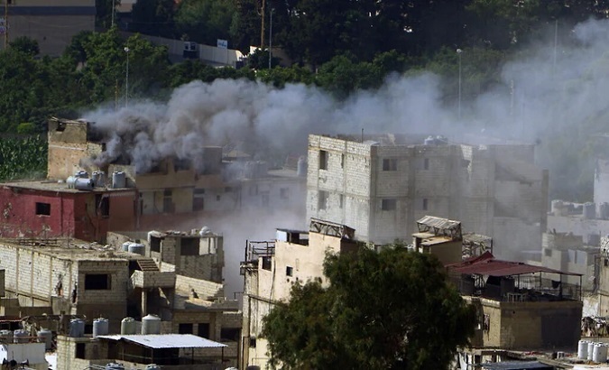 A week of renewed violent clashes in the Ein el-Hilweh refugee camp in southern Lebanon has resulted in 15 deaths. Sep. 14, 2023.