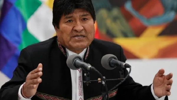 MAS leader Evo Morales, 2023.