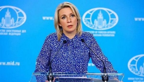 Russian Foreign Affairs Ministry spokesperson Maria Zakharova.