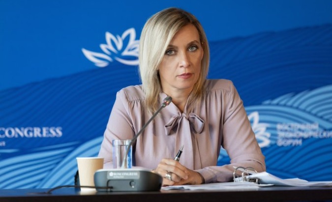 Russian FM Spokesperson Maria Zakharova, 2023.