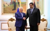 President Nicolas Maduro held a telephone conversation with the President of the Palestinian National Authority, Mahmud Abbas. Oct. 15, 2023. 