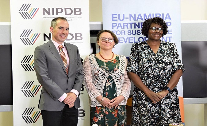 Namibia has always maintained a positive trade balance with the EU, which accounts for 21.6% of its exports and 13.6% of its imports. Oct. 18, 2023.