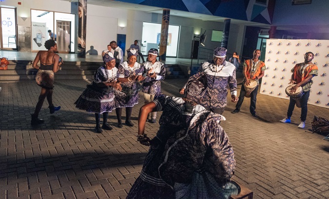 The National Arts Council of Namibia (NACN) partnered with OLAF as this year's financial sponsor for the participating artists. Oct. 27, 2023.
