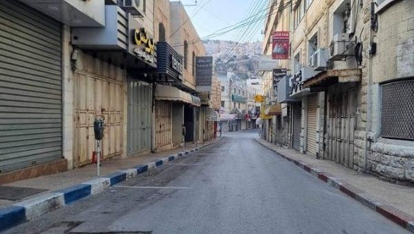 A street in the West Bank, Nov. 1, 2023.