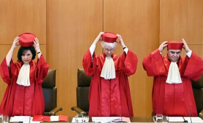 Germany's Federal Constitutional Court judges.