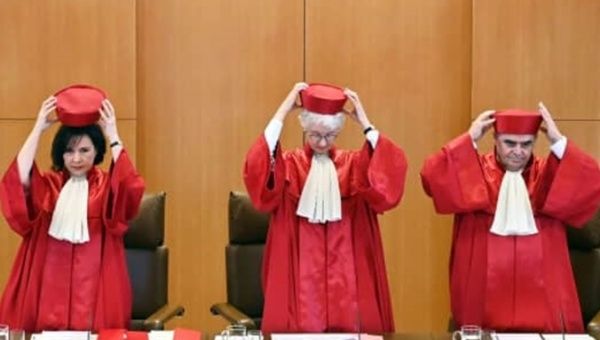 Germany's Federal Constitutional Court judges.