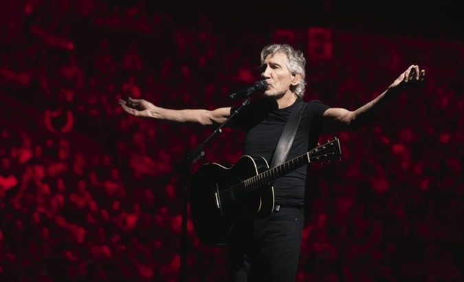 Roger Waters at a concert in Sao Paulo, Brazil, Nov. 2023.