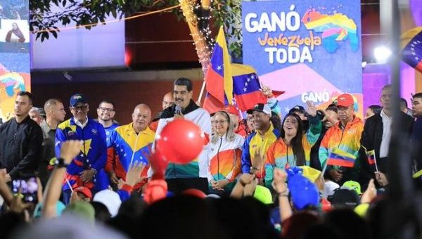 Nicolás Maduro congratulated the victory of the Venezuelan people over its sovereignty of the disputed territory. Dec 3. 2023