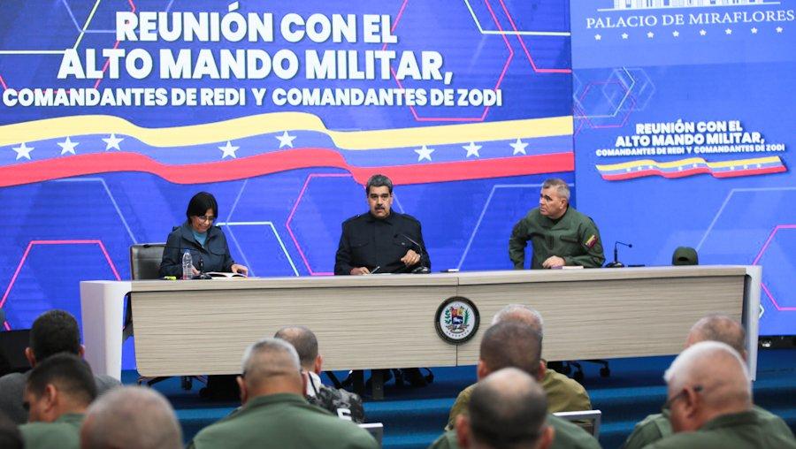 Head of State Nicolas Maduro instructed to fine-tune all security plans for the protection of the Venezuelan people