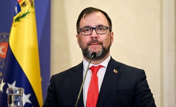 Venezuelan Foreign Affairs Minister Yvan Gil, 2023.