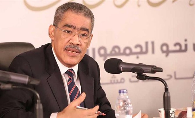 Diaa Rashwan, the head of the Egyptian State Information Service.