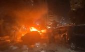  El primer ministro libanés condenó la explosión en el suburbio de Dahiyeh de Beirut como un nuevo crimen israelí.