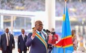 Felix Tshisekedi has been sworn in for a second five-year term.
