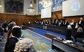 International Court of Justice, The Hague, Jan. 26, 2024.