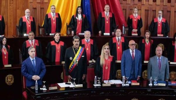 President of Venezuela Nicolás Maduro Moros, at the Solemn Opening Session of the Judicial Year 2024. Jan. 31, 2024. 