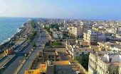 A view of the city of Hodeidah in Yemen.