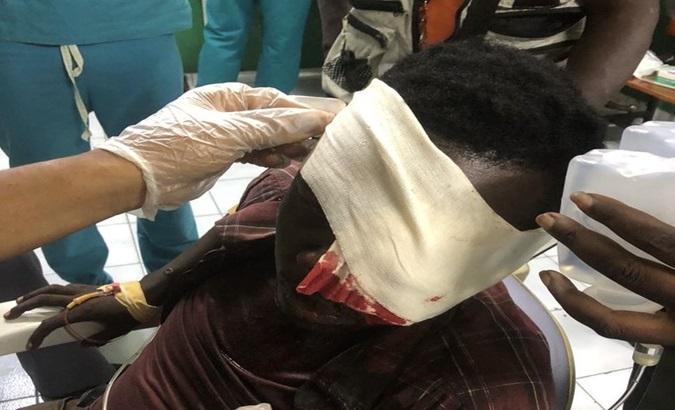 Several journalists have been injured this week in Haiti. Feb. 12, 2024.