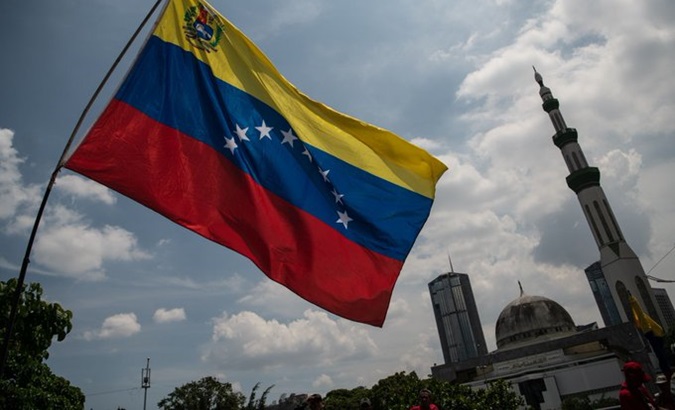 Venezuelan flag.