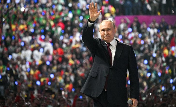 Russian President Vladimir Putin, March 6, 2024.