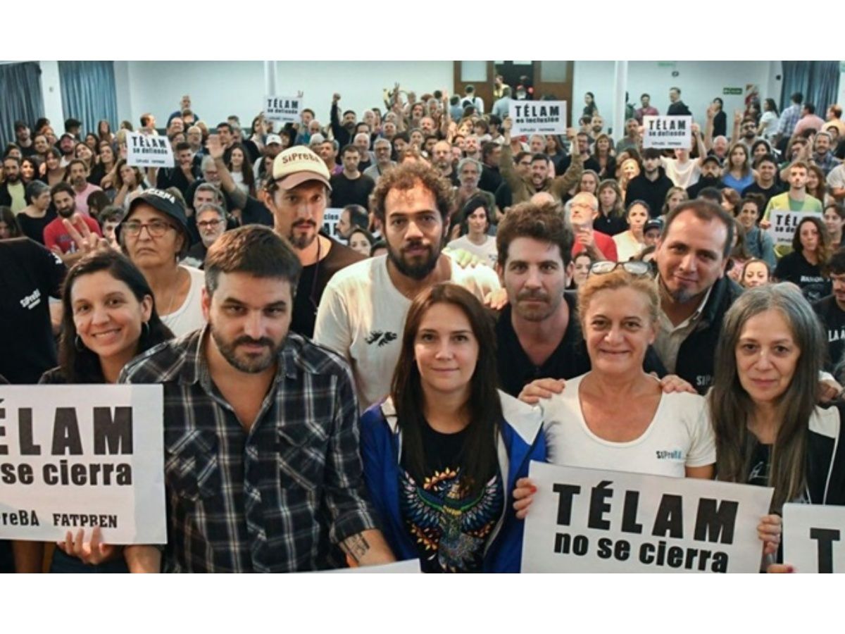 Argentina: Trabajadores de Agencia TELAM rechazan 'jubilación voluntaria'