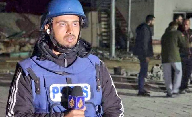 Al-Jazeera reporter Ismail Al-Ghoul, 2024.