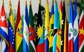 Flags of the ALBA-TCP members.