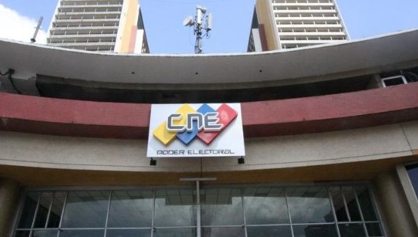CNE headquarters in caracas Venezuela, March 21, 2024