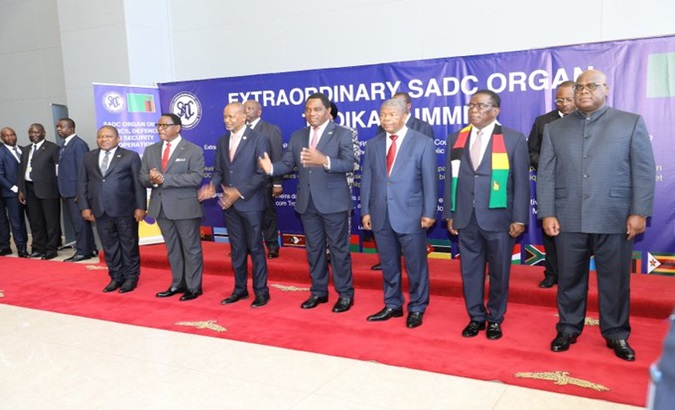 Double SADC Troika Summit in Lusaka. Mar. 25, 2024.