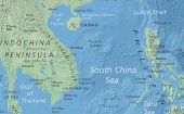 Location of the South China Sea.