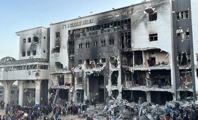 Al Shifa Hospital in Gaza City, April 2, 2024.