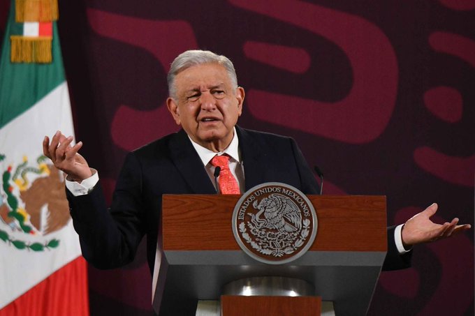 President Andres Manuel Lopez Obrador, April 4, 2024
