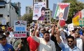 Pro-Palestine march in Mumbai, India, April 5, 2024.