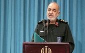 Commander-in-Chief of the Iranian Revolutionary Guard Forces, Hossein Salami. Apr. 5, 2024. 