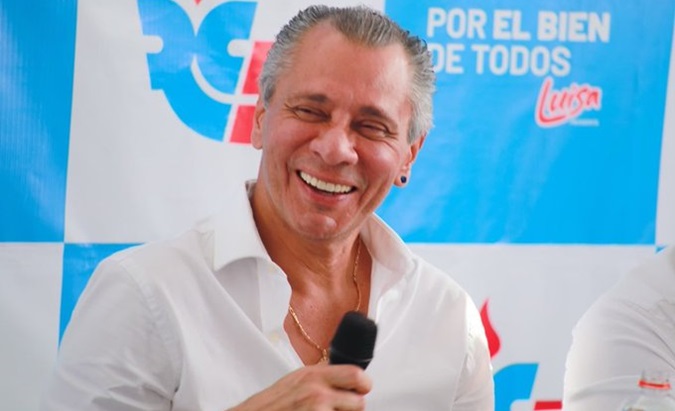 former Ecuadorian Vice President Jorge Glas.