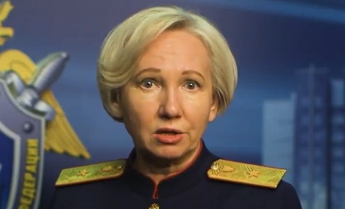 Investigative Committee spokesperson Svetlana Petrenko, April 9, 2024.